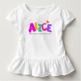 Camiseta De Bebé La burbuja conocida de los chicas del significado