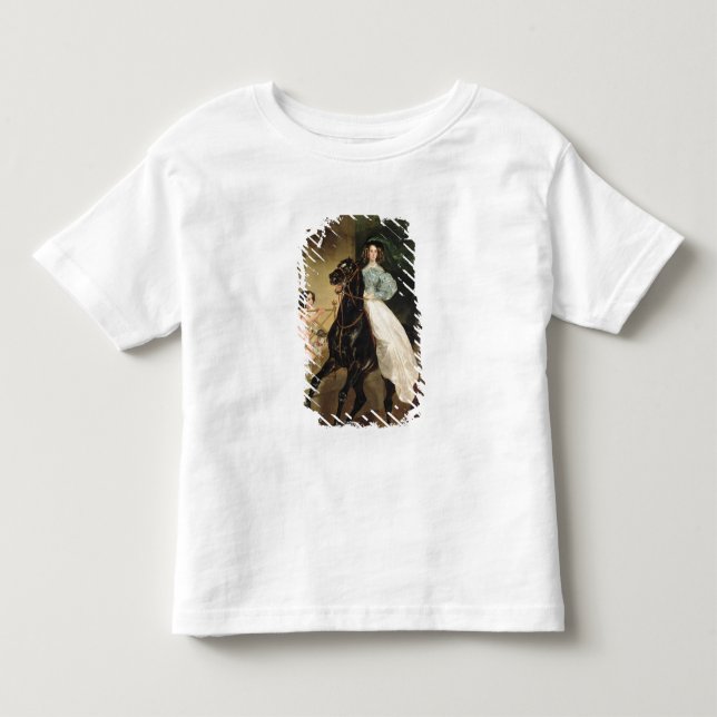 Camiseta De Bebé La Cabalera, retrato de Giovanina (Anverso)