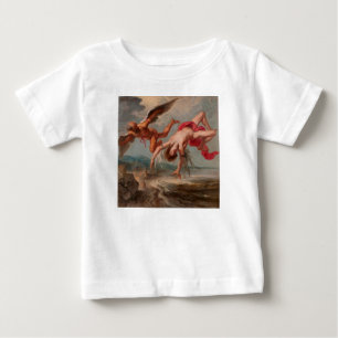 Camiseta De Bebé La caída de Icarus (por Jacob Peter Gowy)