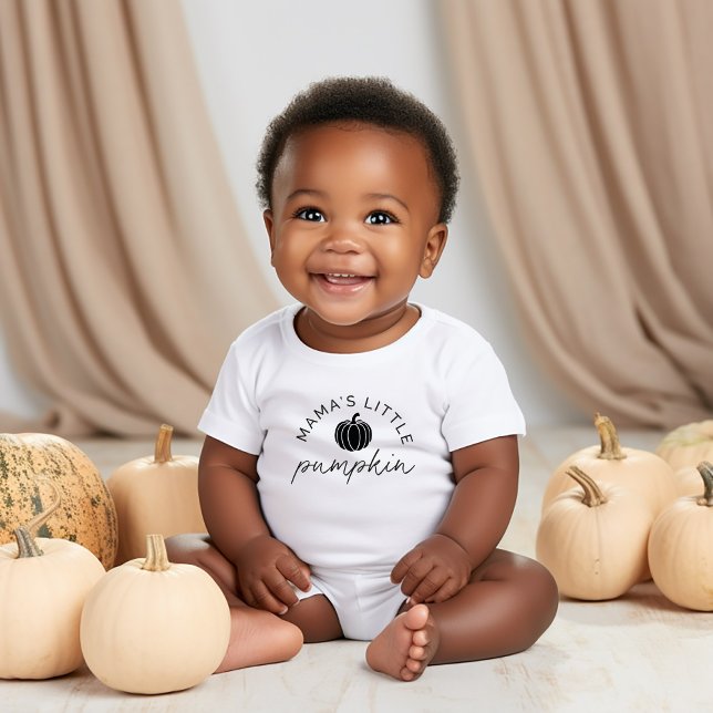 Camiseta De Bebé La calabaza de mamá (Mama's Little Pumpkin  Toddler T-shirt)