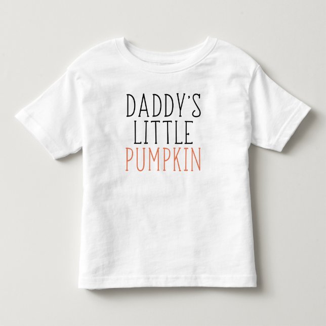 Camiseta De Bebé La calabaza de papá (Anverso)