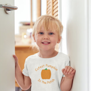 Camiseta De Bebé La Calabaza Más Bonita De La Parcela