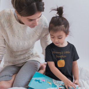 Camiseta De Bebé La calabaza pequeña de mamá