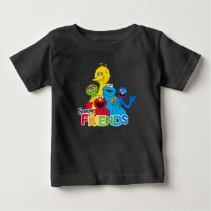 Camiseta De Bebé La calle de Sesame Amigos de Sesame