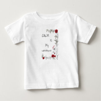 Camiseta De Bebé La calma es mi superpoder | Confianza en uno mismo