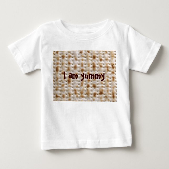 Camiseta De Bebé La camiseta del bebé del Matzoh del Passover (Anverso)