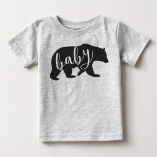 Camiseta De Bebé La camiseta del oso del bebé también disponible 