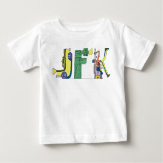 Camiseta De Bebé La camiseta el | NUEVA YORK, NY (JFK) del bebé