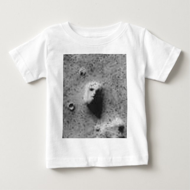 Camiseta De Bebé La cara de MARS-_-Cydonia Mensae (Anverso)