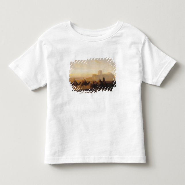 Camiseta De Bebé La caravana (Anverso)