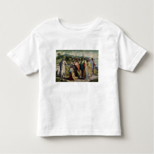 Camiseta De Bebé La carga de Cristo a San Pedro (dibujo animado