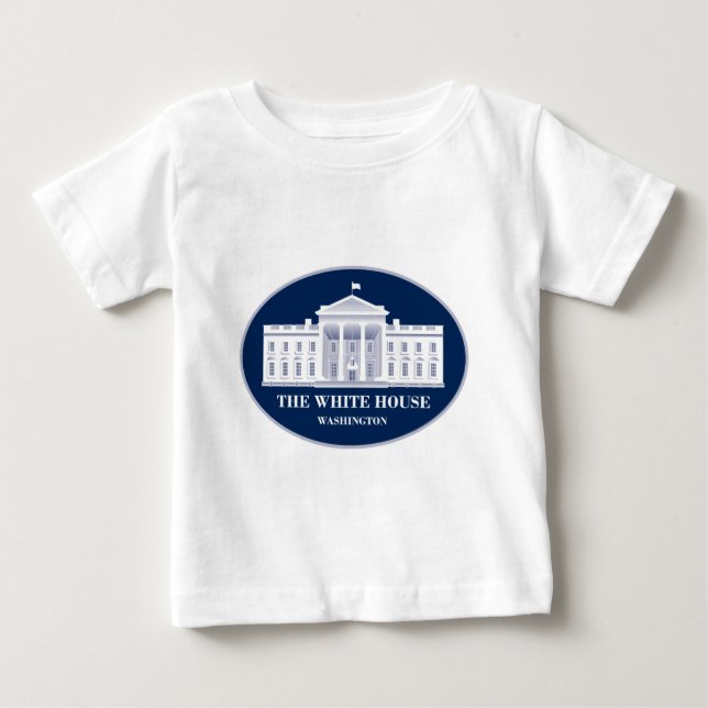 Camiseta De Bebé La Casa Blanca (Anverso)