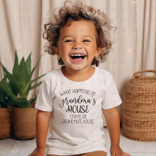 Camiseta De Bebé La Casa de la Abuela