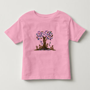 Camiseta De Bebé La casa del árbol de la ardilla