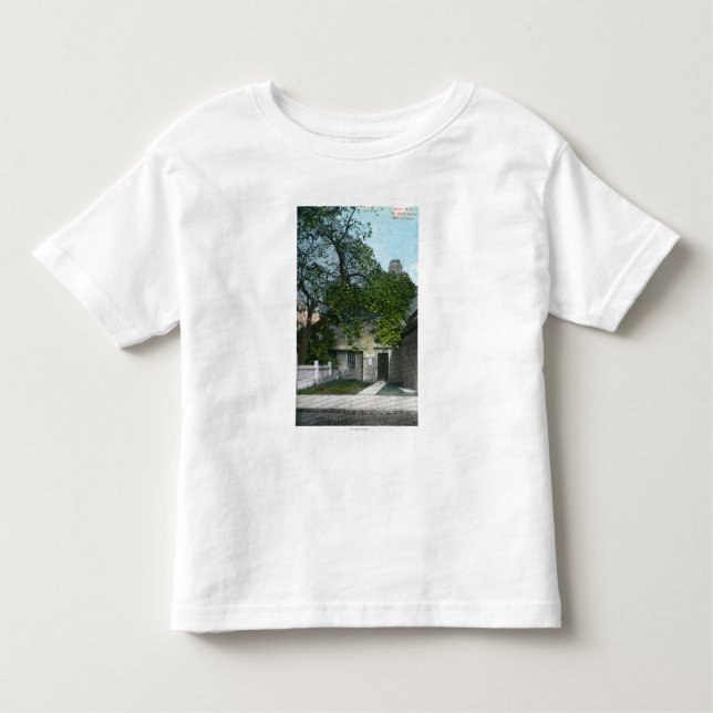 Camiseta De Bebé La casa vieja de la bruja, entrada principal (Anverso)