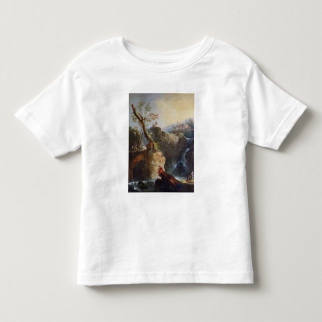Camiseta De Bebé La cascada, 1773 (Anverso)