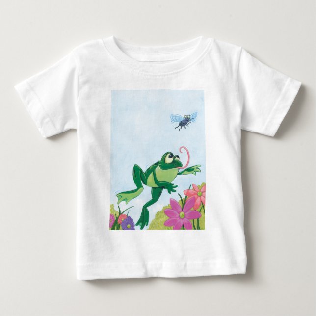 Camiseta De Bebé La caza (Anverso)