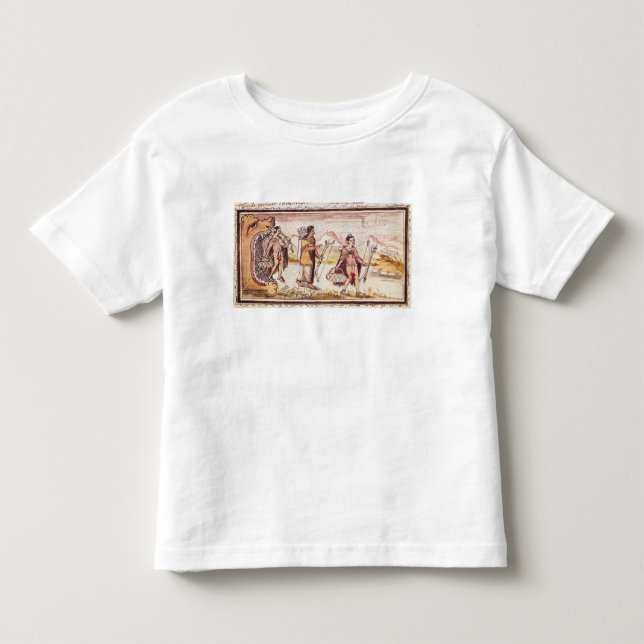 Camiseta De Bebé La caza, 1579 (Anverso)