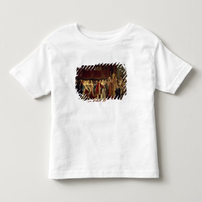 Camiseta De Bebé La ceremonia matrimonial (Anverso)