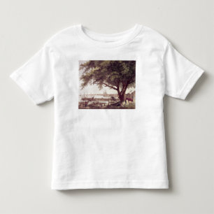 Camiseta De Bebé La ciudad y el puerto de Philadelphia, de