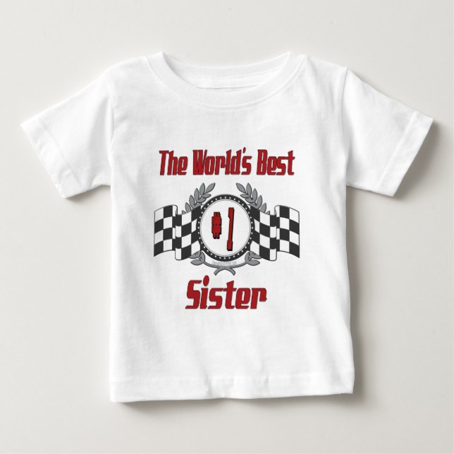 Camiseta De Bebé La colección de hermanas (Anverso)