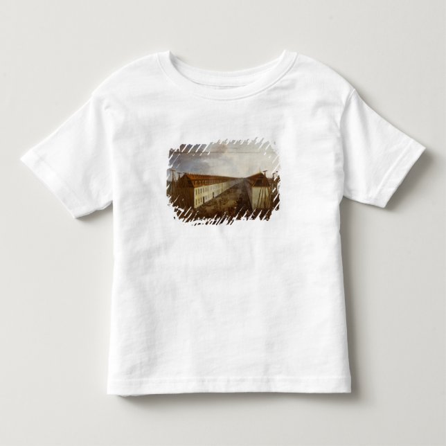 Camiseta De Bebé La construcción trabaja en Friedrichstrasse en (Anverso)