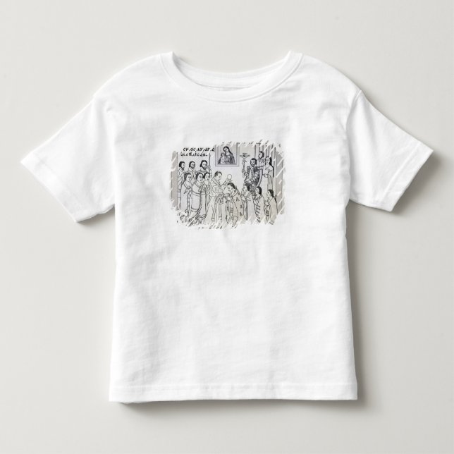 Camiseta De Bebé La conversión de los Aztecas a romano (Anverso)