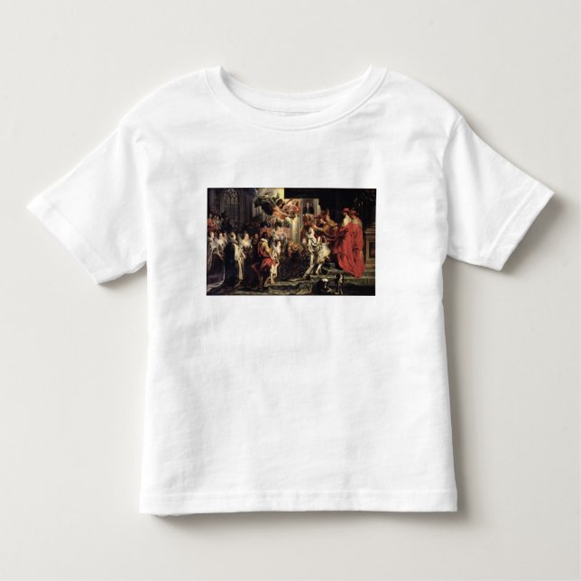 Camiseta De Bebé La coronación de Marie de Medici en St. (Anverso)