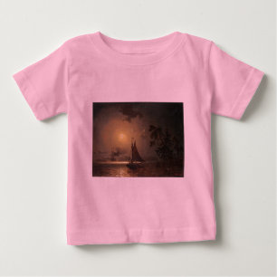 Camiseta De Bebé La cosecha de la noche de la luna de Marcus Larson