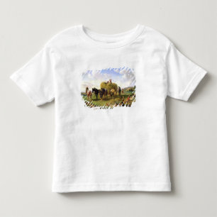 Camiseta De Bebé La cosecha del heno, 1869