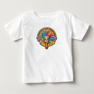 Camiseta De Bebé La creatividad es mi superpoder Cute Paleta de pin