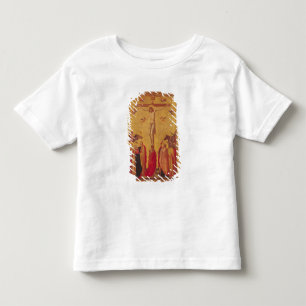 Camiseta De Bebé La crucifixión (tempera en el panel)