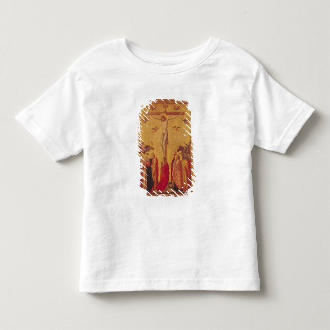 Camiseta De Bebé La crucifixión (tempera en el panel) (Anverso)