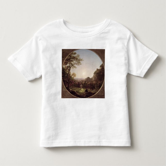 Camiseta De Bebé La cruz solitaria, 1845 (Anverso)