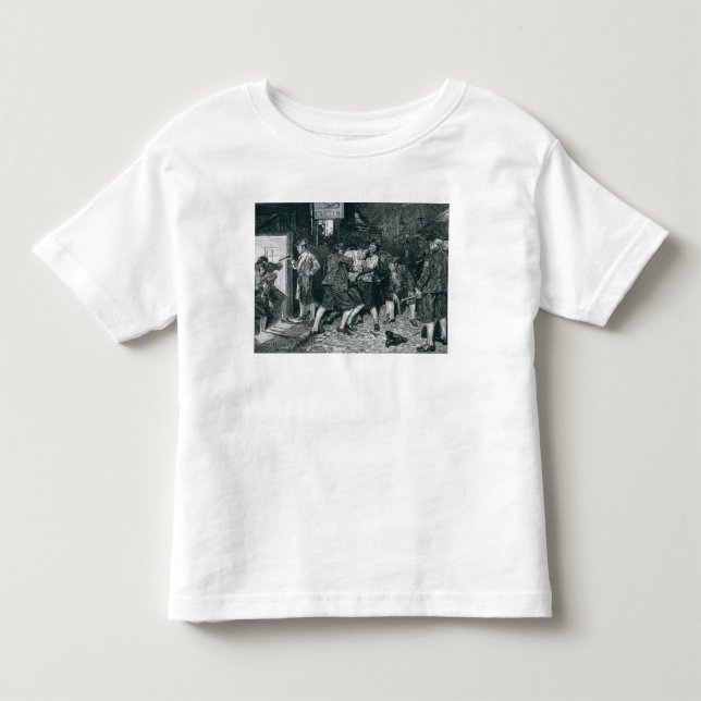 Camiseta De Bebé La cuadrilla de prensa en Nueva York (Anverso)