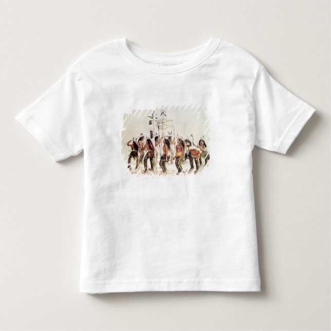 Camiseta De Bebé La danza de la raqueta (Anverso)
