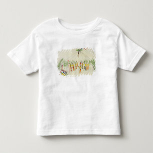 Camiseta De Bebé La danza de Sun del Shoshone (pigmento en la