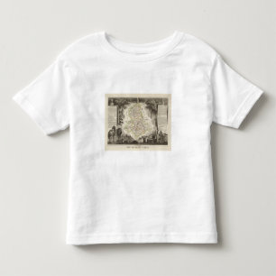 Camiseta De Bebé La del De del departamento la Vienne