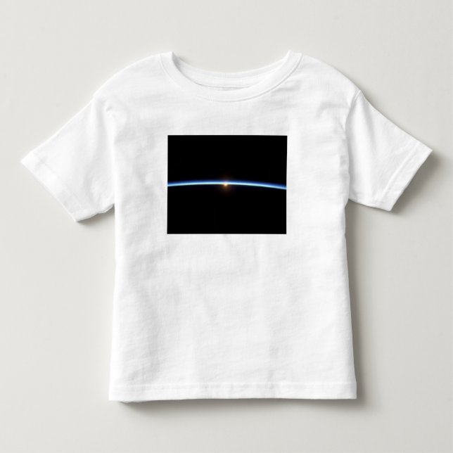 Camiseta De Bebé La delgada línea de la atmósfera terrestre 2 (Anverso)
