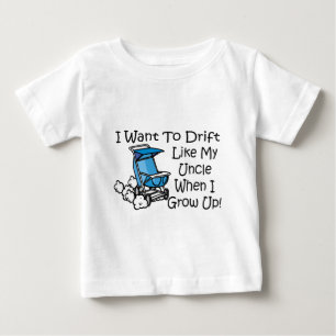 Camiseta De Bebé la deriva tiene gusto de mi tío
