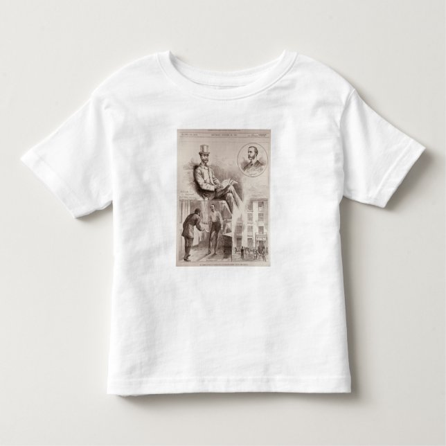 Camiseta De Bebé La detención de Sr. C.S. Parnell, P.M. (Anverso)