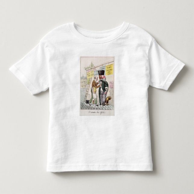 Camiseta De Bebé La diversión de un pegatina de Bill, 1820 (Anverso)