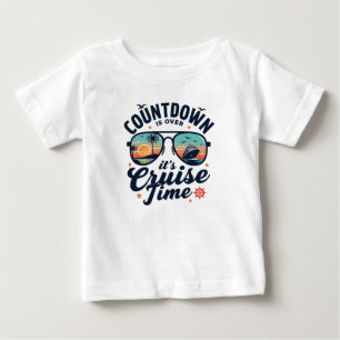Camiseta De Bebé La divertida cuenta regresiva de cruceros terminó