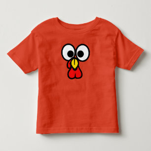 Camiseta De Bebé La divertida Turquía enfrenta el día de Acción de