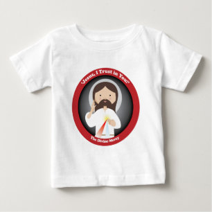 Camiseta De Bebé La divina misericordia de Jesús