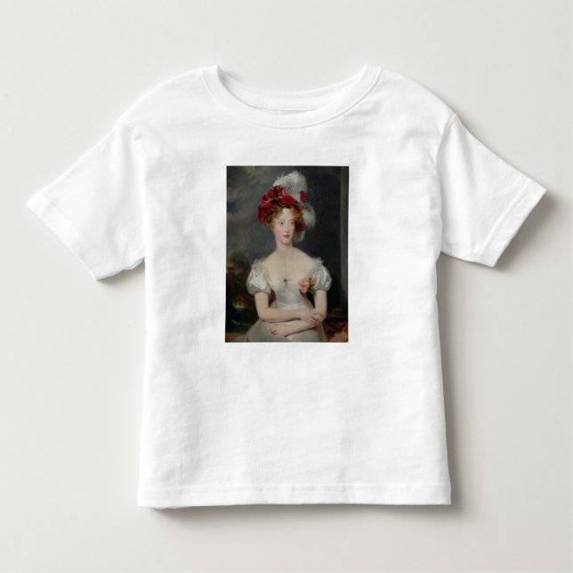 Camiseta De Bebé La Duchesse de Berry c.1825 (Anverso)