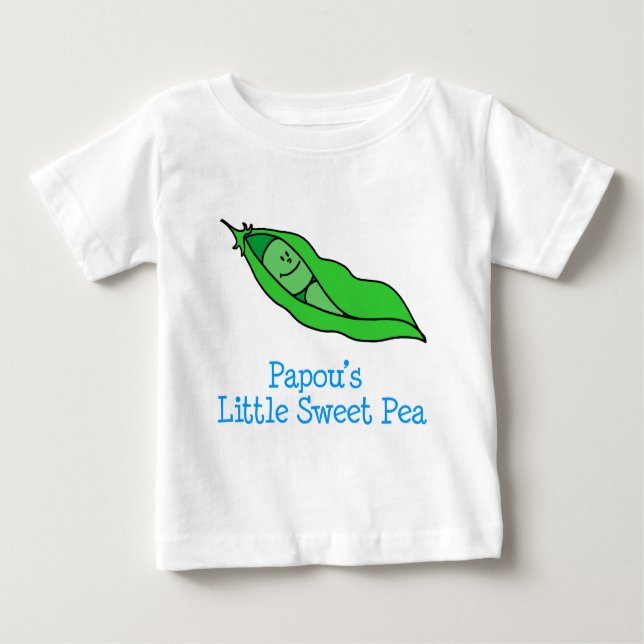 Camiseta De Bebé La dulce guisante de Papou (Anverso)