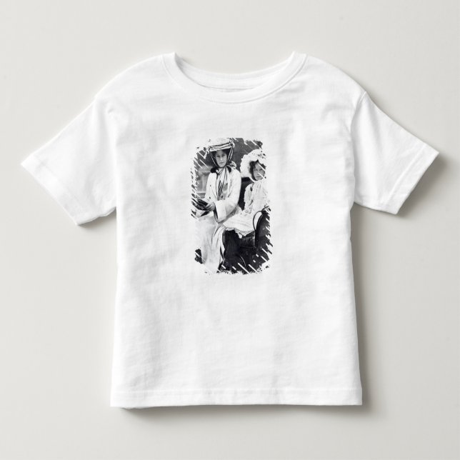 Camiseta De Bebé La duquesa Millicoria de Sutherland y su hija (Anverso)