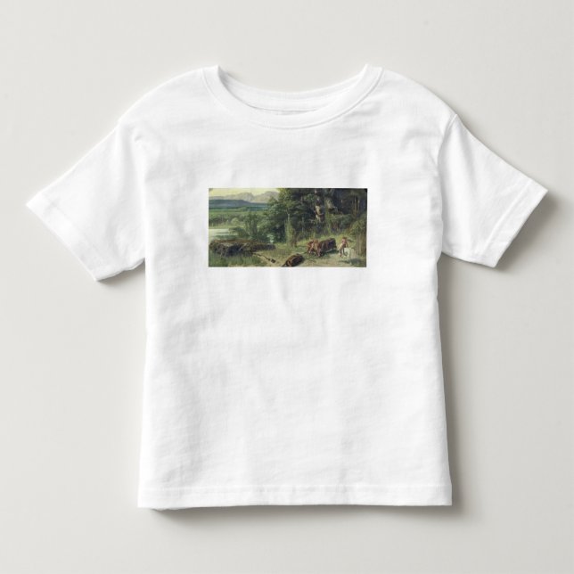 Camiseta De Bebé La Edad de Piedra (Anverso)