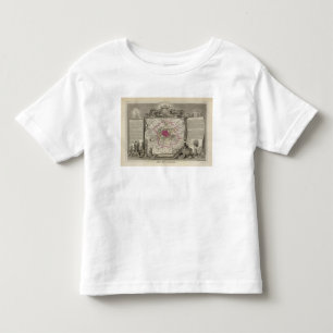 Camiseta De Bebé La el Sena del De del departamento